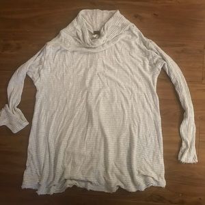 Free People Slouchy Slightly Open Back CowlSweater
